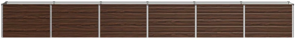 Pakelta sodo lova Juoda 480 x 40 x 55 cm