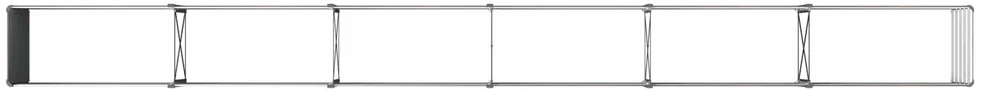 Pakelta sodo lova Juoda 480 x 40 x 55 cm