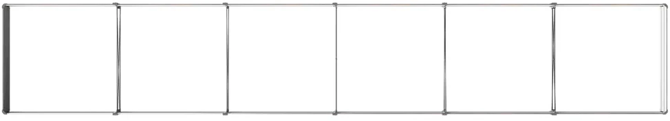 Pakelta sodo lova Juoda 480 x 80 x 24 cm