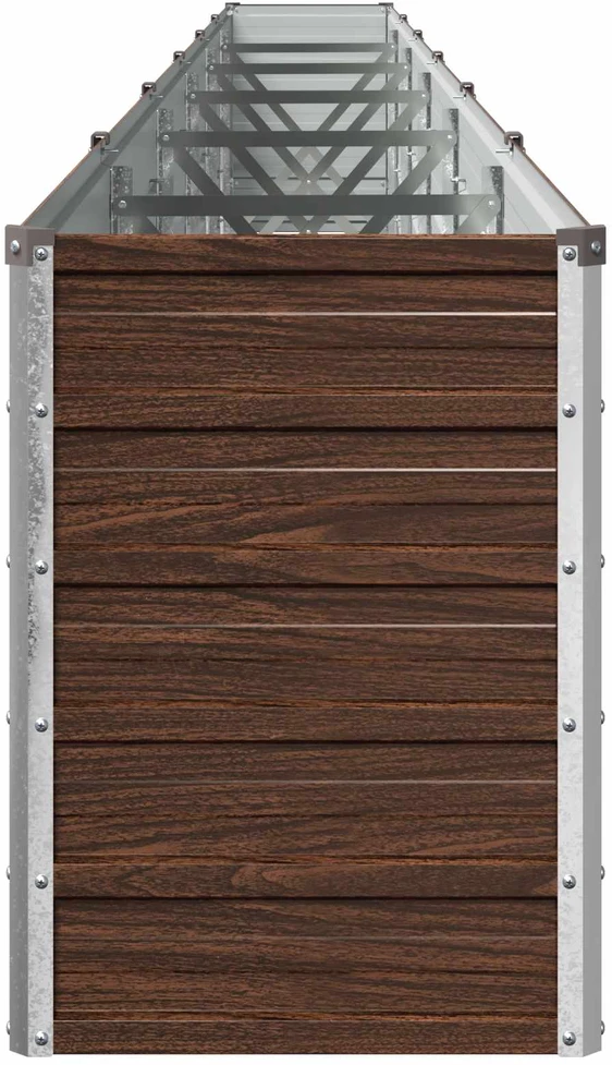 Pakelta sodo lova Juoda 600 x 40 x 55 cm