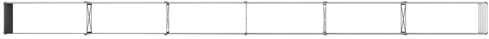 Pakelta sodo lova Juoda 600 x 40 x 55 cm
