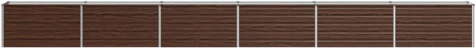 Pakelta sodo lova Juoda 600 x 40 x 55 cm
