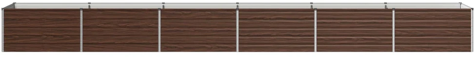 Pakelta sodo lova Juoda 600 x 80 x 55 cm
