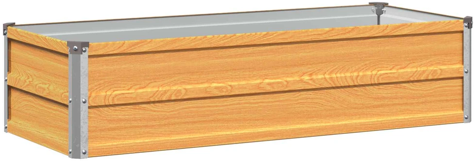 Pakelta sodo lova Natūrali 100 x 40 x 24 cm