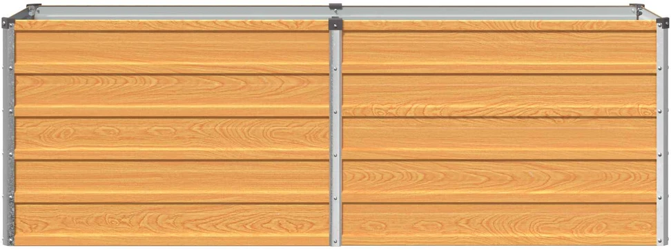 Pakelta sodo lova Natūrali 160 x 40 x 55 cm