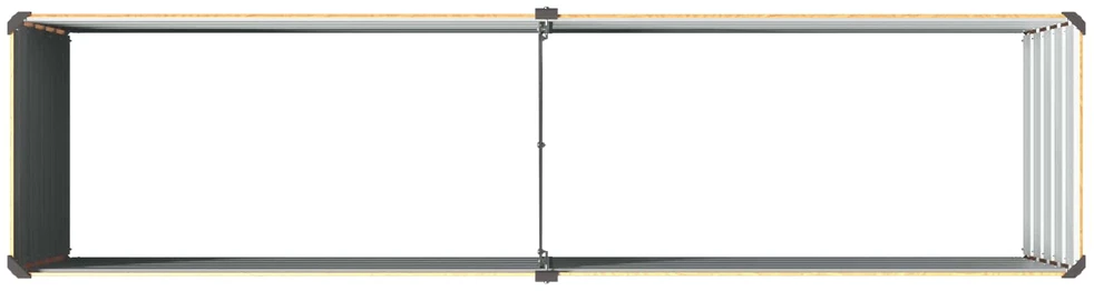 Pakelta sodo lova Natūrali 160 x 40 x 55 cm