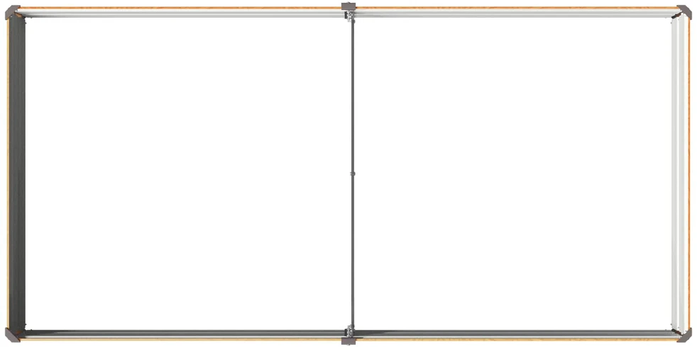 Pakelta sodo lova Natūrali 160 x 80 x 24 cm