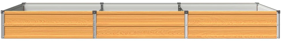Pakelta sodo lova Natūrali 240 x 80 x 24 cm
