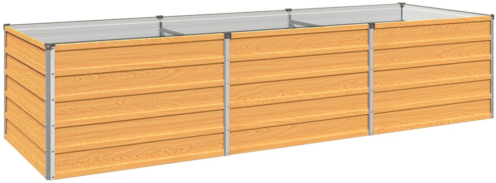 Pakelta sodo lova Natūrali 240 x 80 x 55 cm