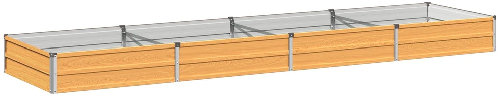 Pakelta sodo lova Natūrali 320 x 80 x 24 cm