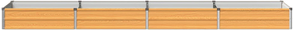 Pakelta sodo lova Natūrali 320 x 80 x 24 cm