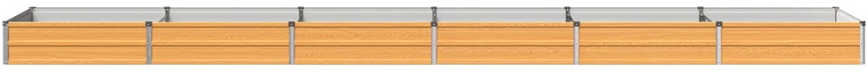 Pakelta sodo lova Natūrali 480 x 80 x 24 cm