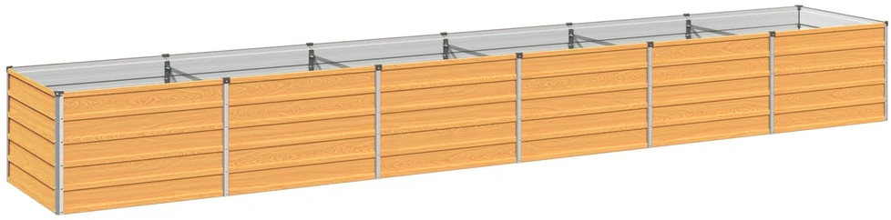 Pakelta sodo lova Natūrali 480 x 80 x 55 cm