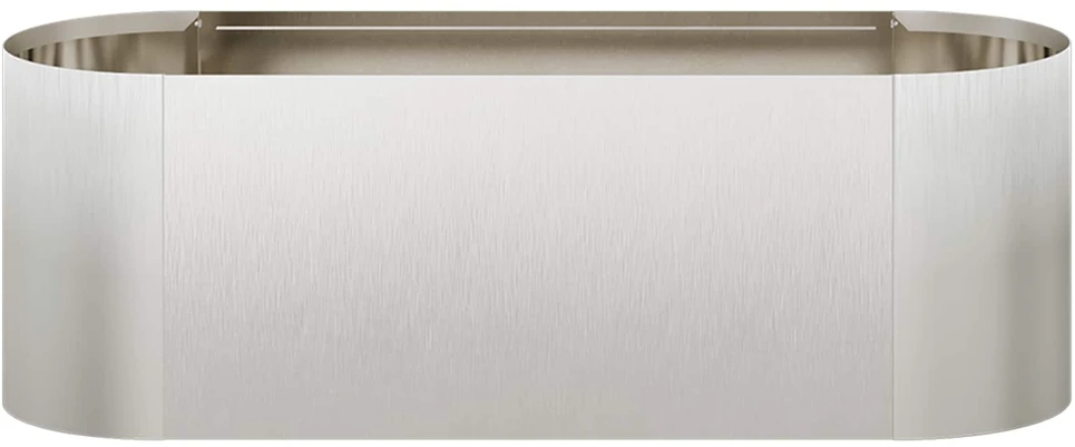 Pakelta sodo lova Nerūdijantis plienas 120 x 40 x 40 cm