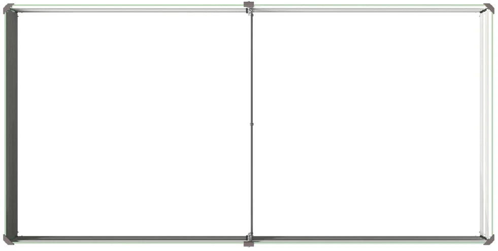 Pakelta sodo lova Pastelinė žalia 160 x 80 x 24 cm