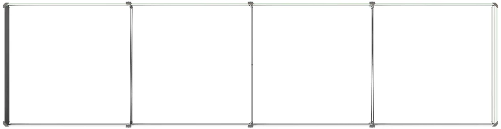 Pakelta sodo lova Pastelinė žalia 320 x 80 x 24 cm