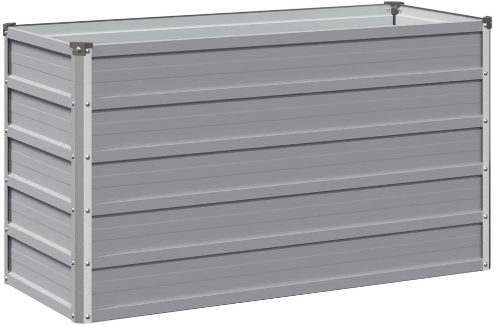 Pakelta sodo lova Pilka 100 x 40 x 55 cm Galvanizuotas plienas