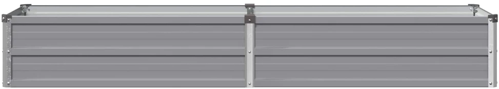 Pakelta sodo lova Pilka 160 x 40 x 24 cm