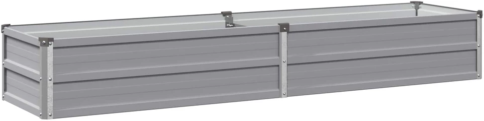 Pakelta sodo lova Pilka 160 x 40 x 24 cm