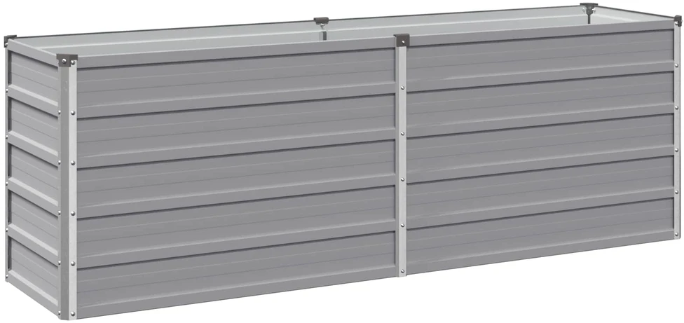Pakelta sodo lova Pilka 160 x 40 x 55 cm
