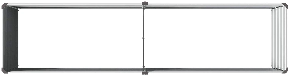 Pakelta sodo lova Pilka 160 x 40 x 55 cm