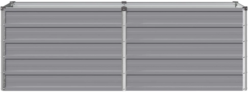 Pakelta sodo lova Pilka 160 x 40 x 55 cm