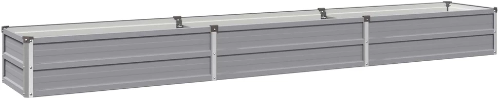 Pakelta sodo lova Pilka 240 x 40 x 24 cm