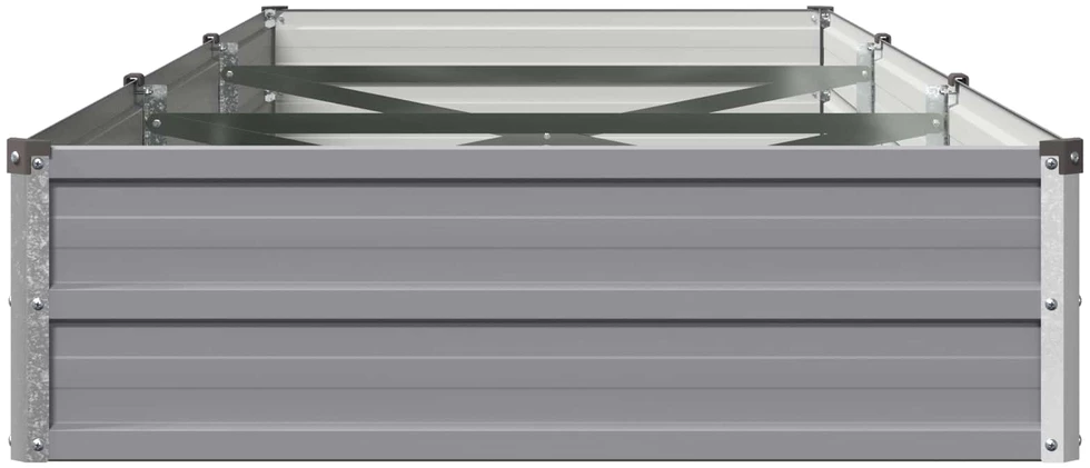 Pakelta sodo lova Pilka 240 x 80 x 24 cm