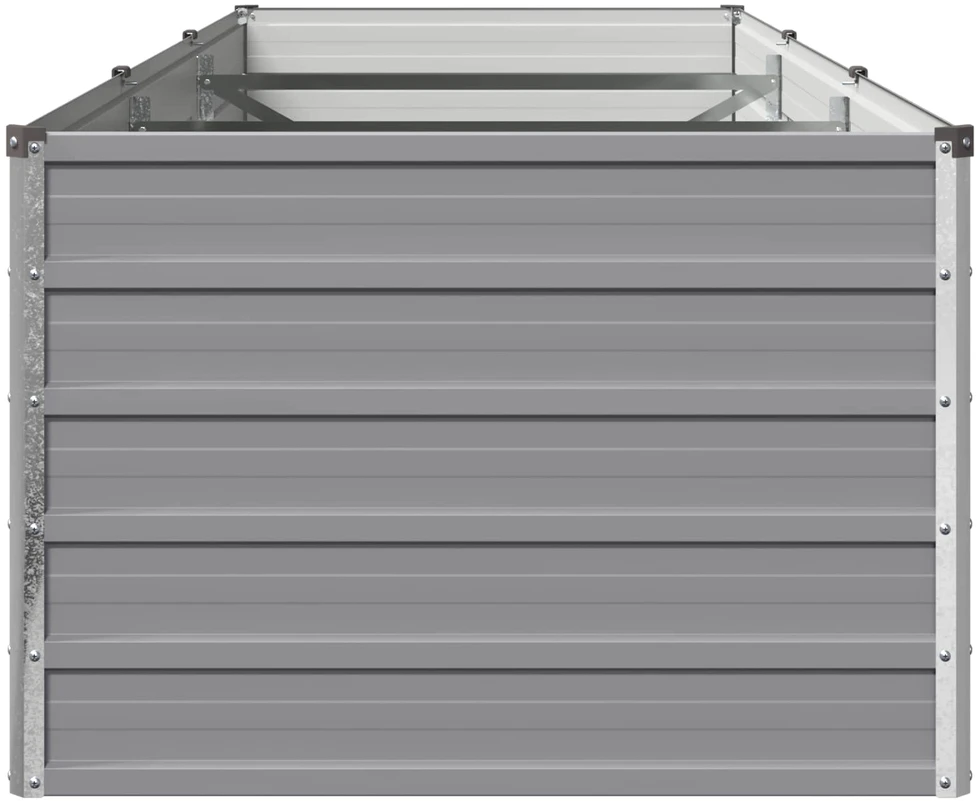 Pakelta sodo lova Pilka 240 x 80 x 55 cm