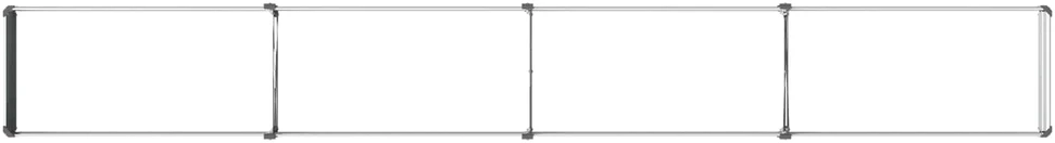 Pakelta sodo lova Pilka 320 x 40 x 24 cm