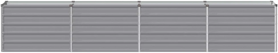 Pakelta sodo lova Pilka 320 x 40 x 55 cm