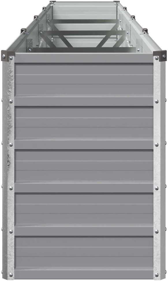 Pakelta sodo lova Pilka 320 x 40 x 55 cm