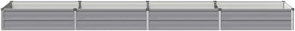 Pakelta sodo lova Pilka 320 x 80 x 24 cm