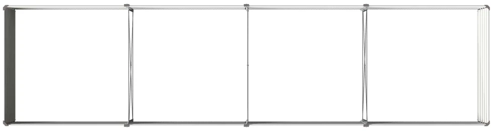 Pakelta sodo lova Pilka 320 x 80 x 55 cm