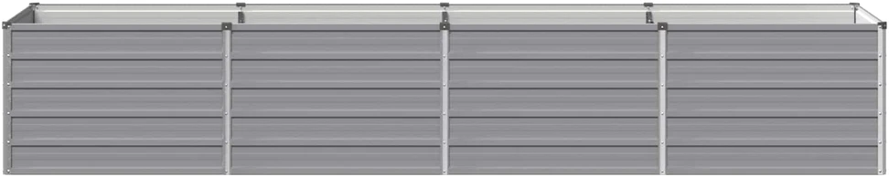 Pakelta sodo lova Pilka 320 x 80 x 55 cm