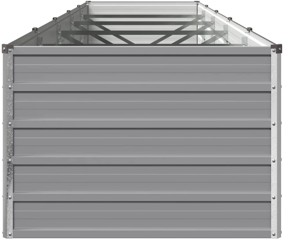 Pakelta sodo lova Pilka 400 x 80 x 55 cm