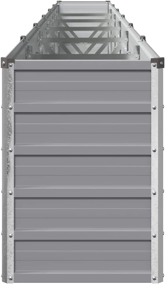 Pakelta sodo lova Pilka 480 x 40 x 55 cm