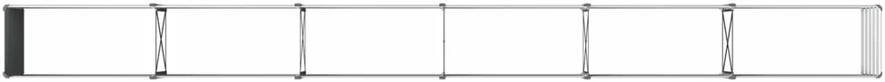 Pakelta sodo lova Pilka 480 x 40 x 55 cm