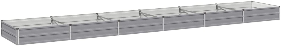 Pakelta sodo lova Pilka 480 x 80 x 24 cm