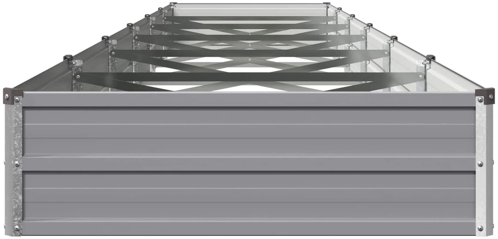 Pakelta sodo lova Pilka 480 x 80 x 24 cm
