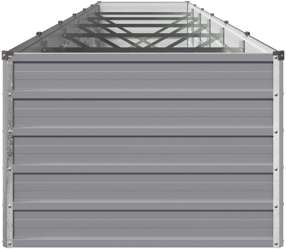 Pakelta sodo lova Pilka 480 x 80 x 55 cm