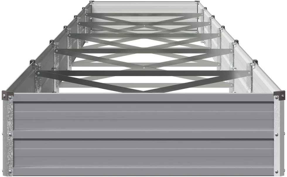 Pakelta sodo lova Pilka 600 x 80 x 24 cm
