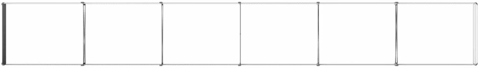 Pakelta sodo lova Pilka 600 x 80 x 24 cm