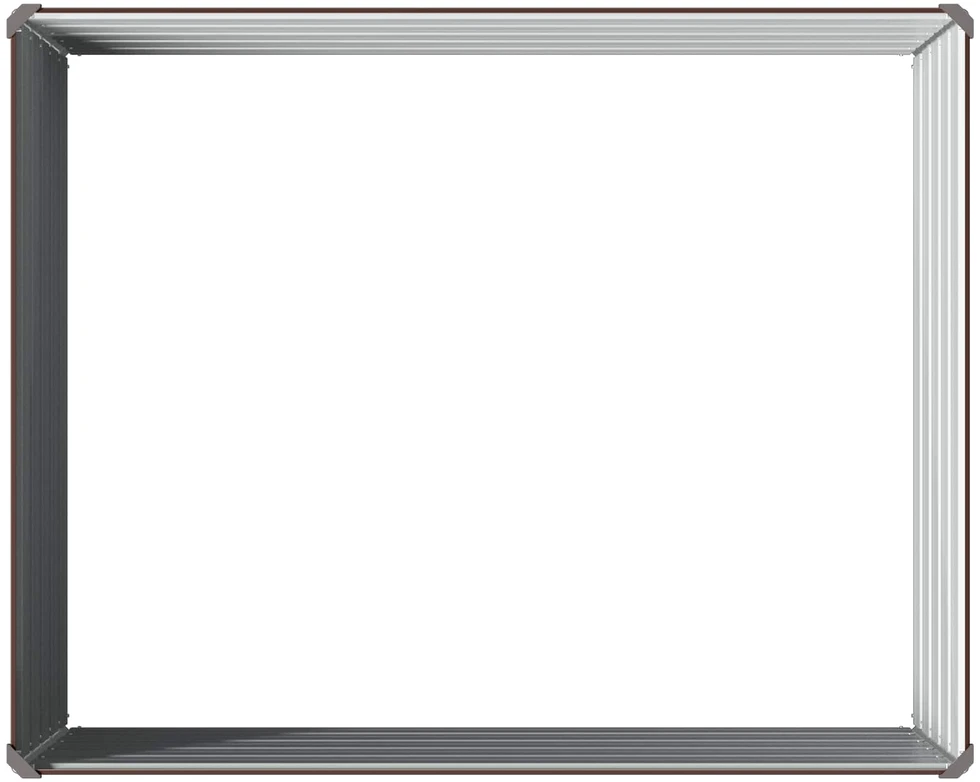 Pakelta sodo lova Ruda 100 x 80 x 55 cm