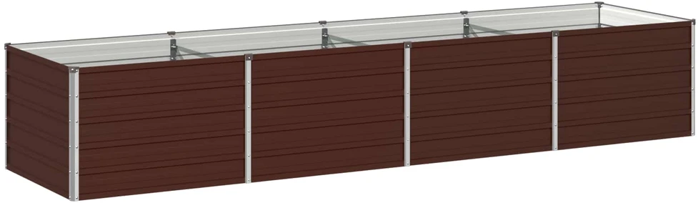 Pakelta sodo lova Ruda 321 x 80 x 55 cm Galvanizuotas plienas