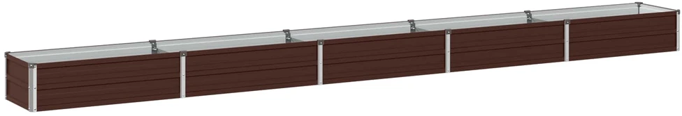 Pakelta sodo lova Ruda 400 x 40 x 24 cm
