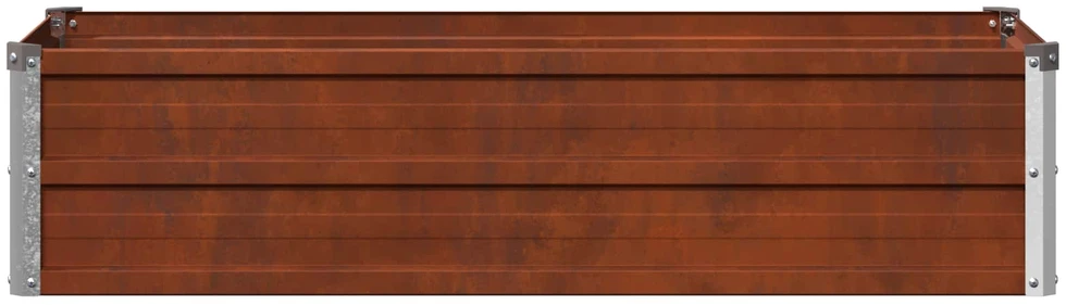 Pakelta sodo lova Rūdijanti 100 x 40 x 24 cm kartonas