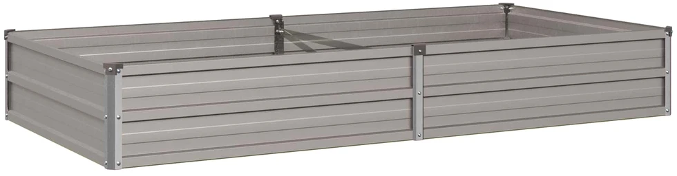 Pakelta sodo lova Rūdijanti 160 x 80 x 24 cm kartonas