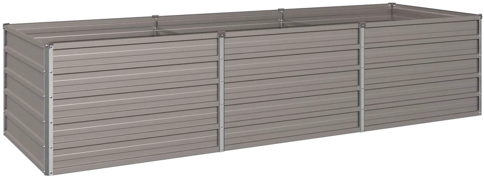 Pakelta sodo lova Rūdijanti 240 x 80 x 55 cm kartonas