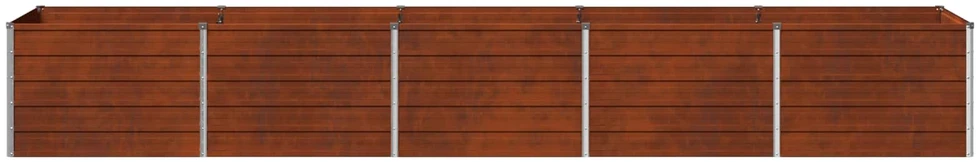Pakelta sodo lova Rūdijanti 400 x 80 x 55 cm kartonas